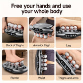 8-Head Deep Tissue Massage Gun, a Tool for Relaxing Muscles Throughout the Body, Including Feet, Legs, Waist, Back, and Neck. This Electric Massager Makes a Perfect Gift for Athletes, Friends, Family, Mothers, Fathers, Christmas, Valentine&