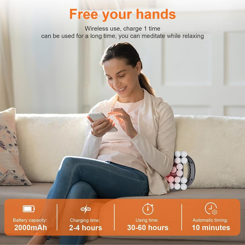 42 Head Fascia Massager, High-Quality Massage Tool for Muscle Relief, Ergonomic Design, Portable and Lightweight, Ideal for Athletes and Fitness Enthusiasts