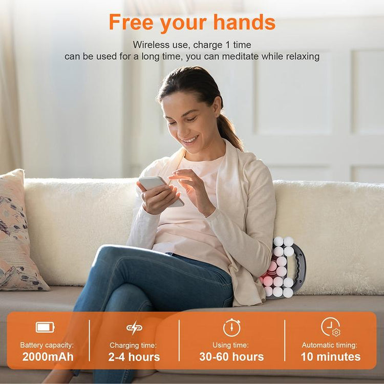 42 Head Fascia Massager, High-Quality Massage Tool for Muscle Relief, Ergonomic Design, Portable and Lightweight, Ideal for Athletes and Fitness Enthusiasts