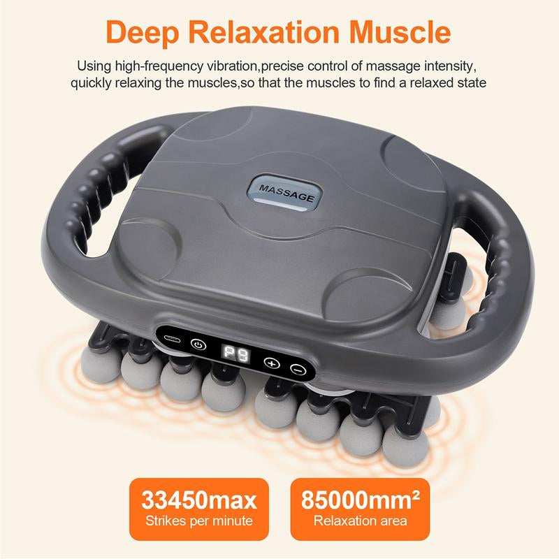 42 Head Fascia Massager, High-Quality Massage Tool for Muscle Relief, Ergonomic Design, Portable and Lightweight, Ideal for Athletes and Fitness Enthusiasts