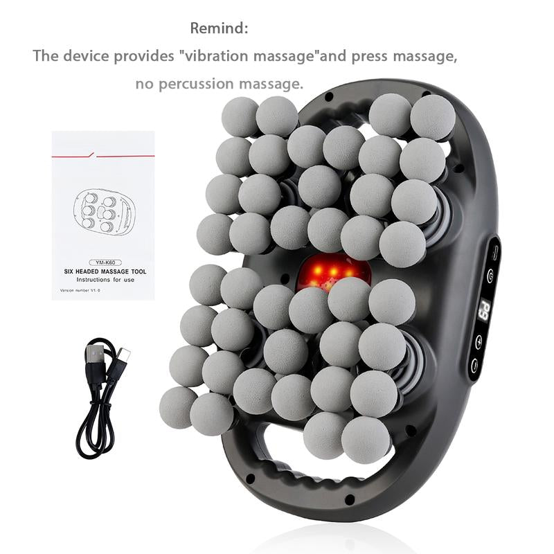 42 Head Fascia Massager, High-Quality Massage Tool for Muscle Relief, Ergonomic Design, Portable and Lightweight, Ideal for Athletes and Fitness Enthusiasts