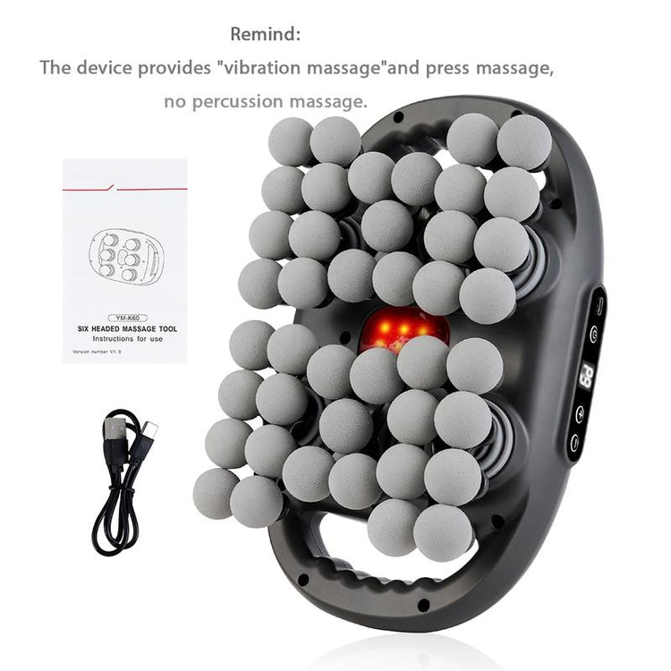 42 Head Fascia Massager, High-Quality Massage Tool for Muscle Relief, Ergonomic Design, Portable and Lightweight, Ideal for Athletes and Fitness Enthusiasts