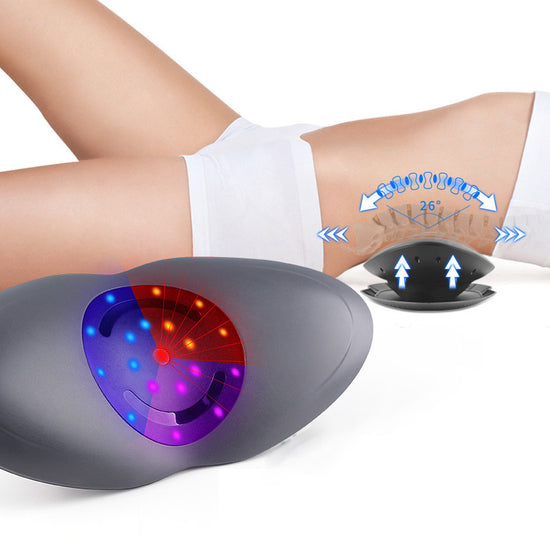 Traction Device Lumbar Muscle Strain Inflatable Hot Compress Massager